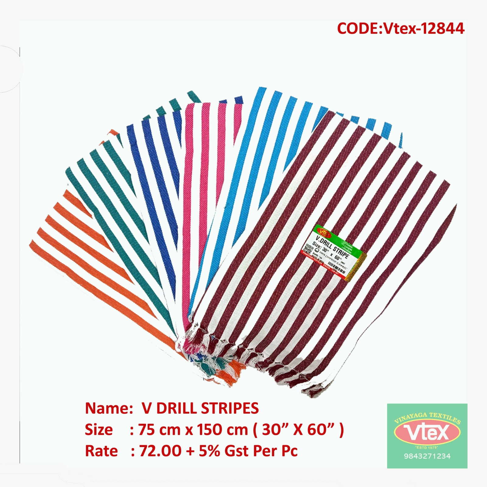 V Drill Stripes